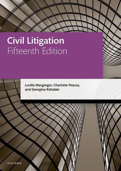 Cover: 9780192858825 | Civil Litigation | Lucilla Macgregor (u. a.) | Taschenbuch | Englisch