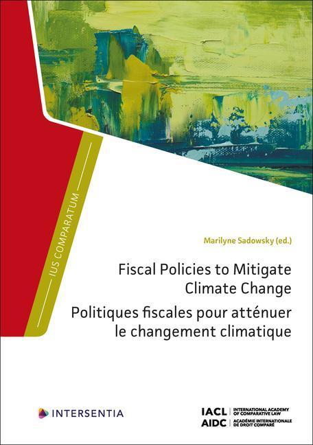 Cover: 9781839703676 | Fiscal Policies to Mitigate Climate Change | Marilyne Sadowsky | Buch