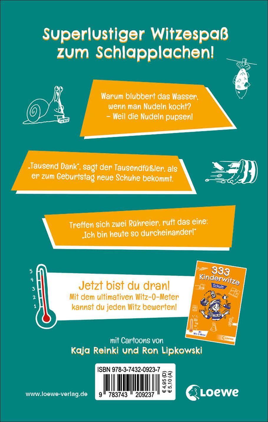 Rückseite: 9783743209237 | 333 Kinderwitze - Für Erstleser | Sonja Fiedler-Tresp | Taschenbuch