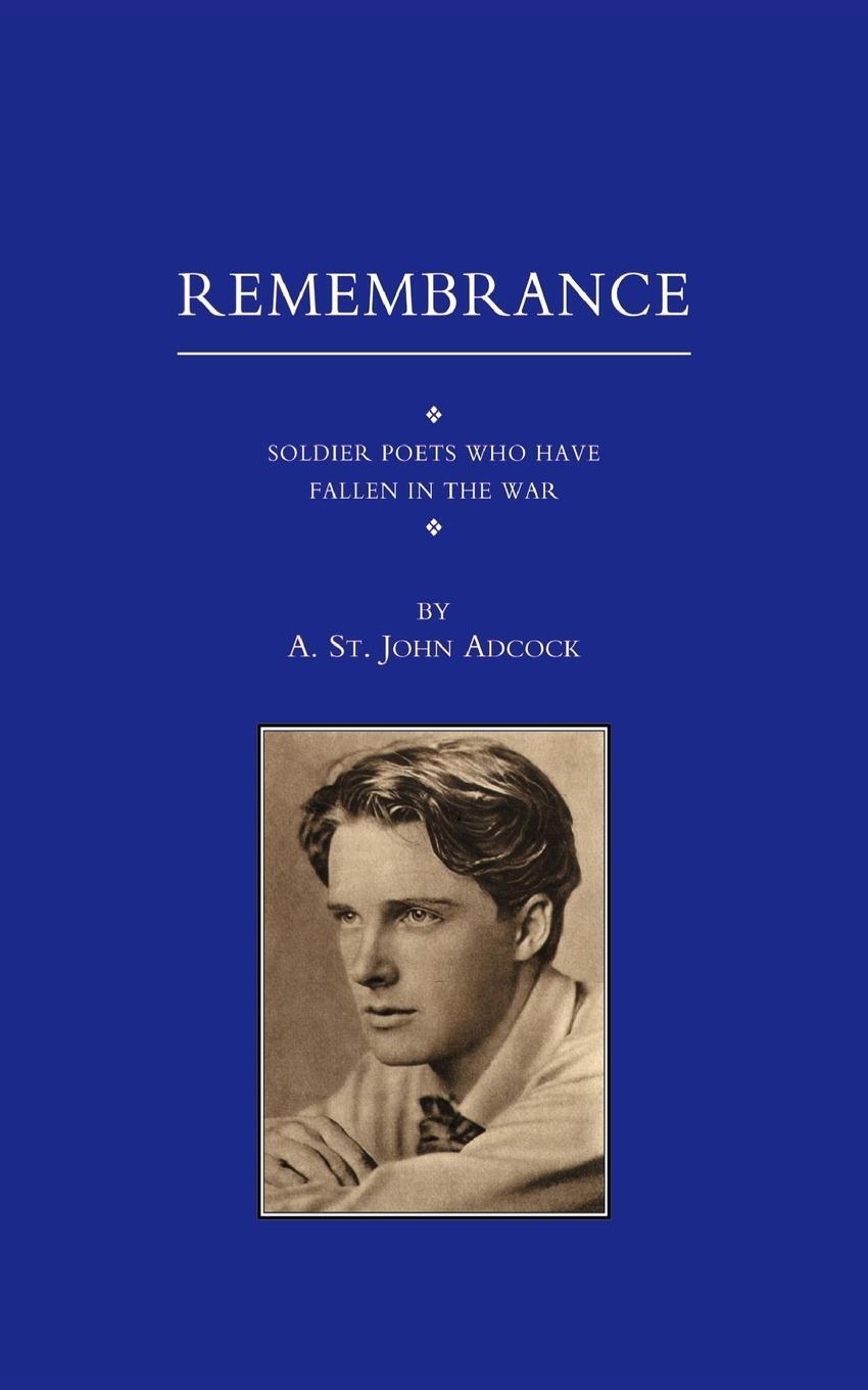 Cover: 9781843422587 | For Remembrance. Soldier Poets Who Have Fallen in the War | Adcock