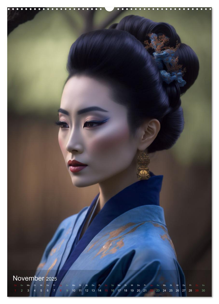 Bild: 9783435880362 | Wunderschöne Portraits Japanischer Geishas (Wandkalender 2025 DIN...