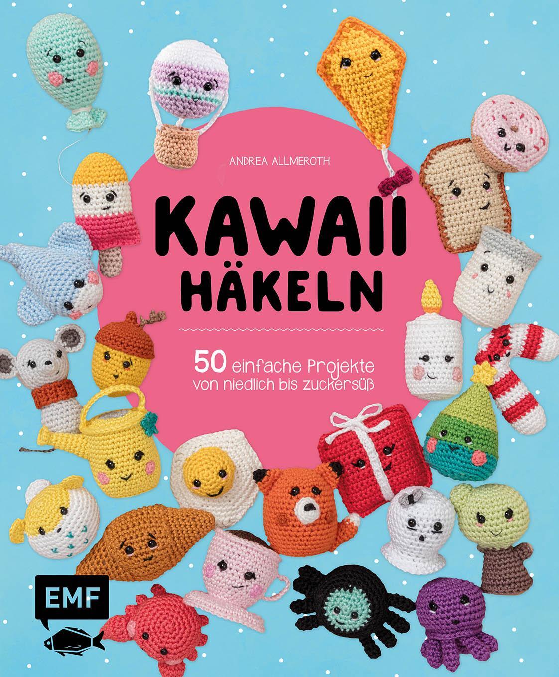 Cover: 9783960937111 | Kawaii häkeln | 50 einfache Projekte von niedlich bis zuckersüß | Buch