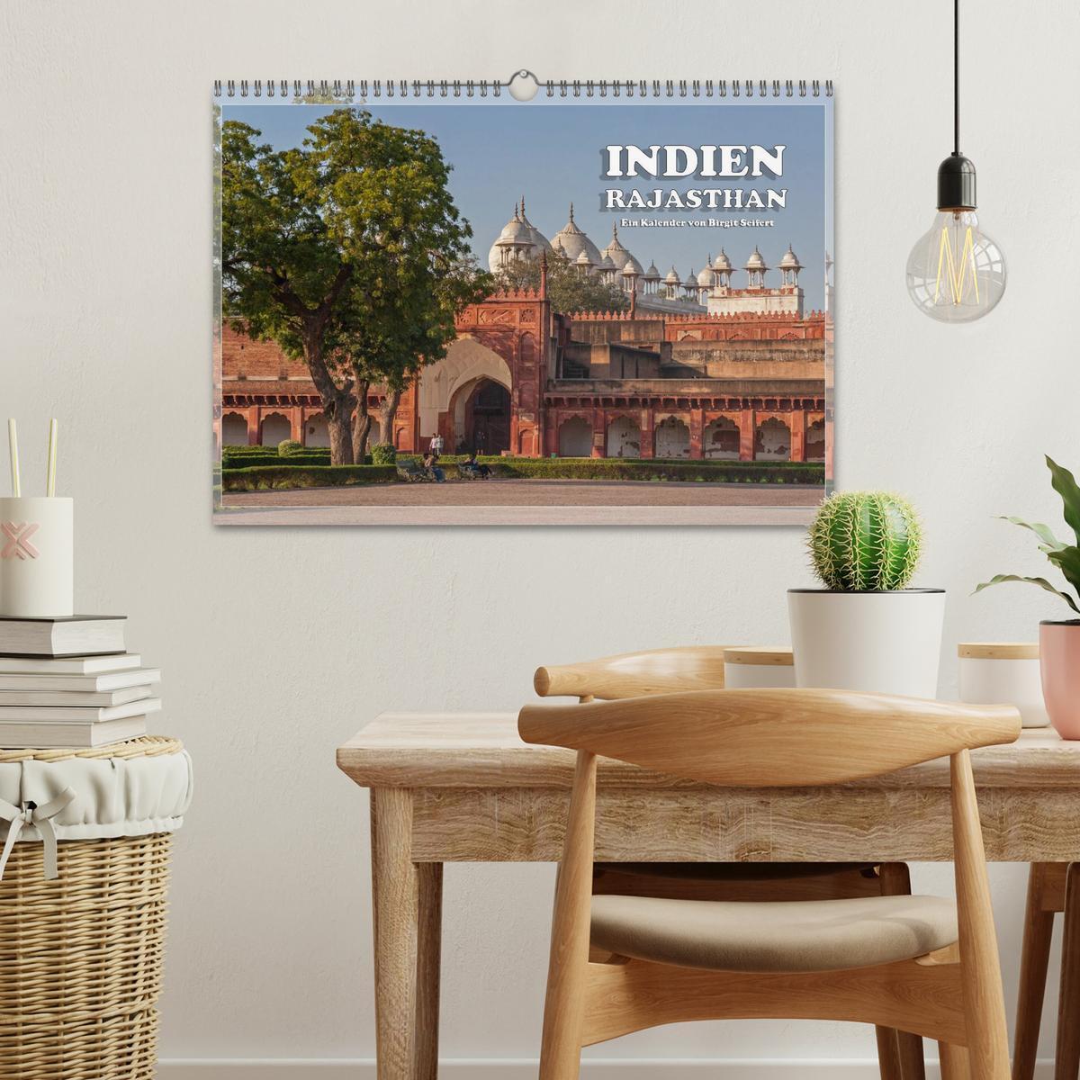 Bild: 9783435464708 | Indien, Rajasthan (Wandkalender 2025 DIN A3 quer), CALVENDO...