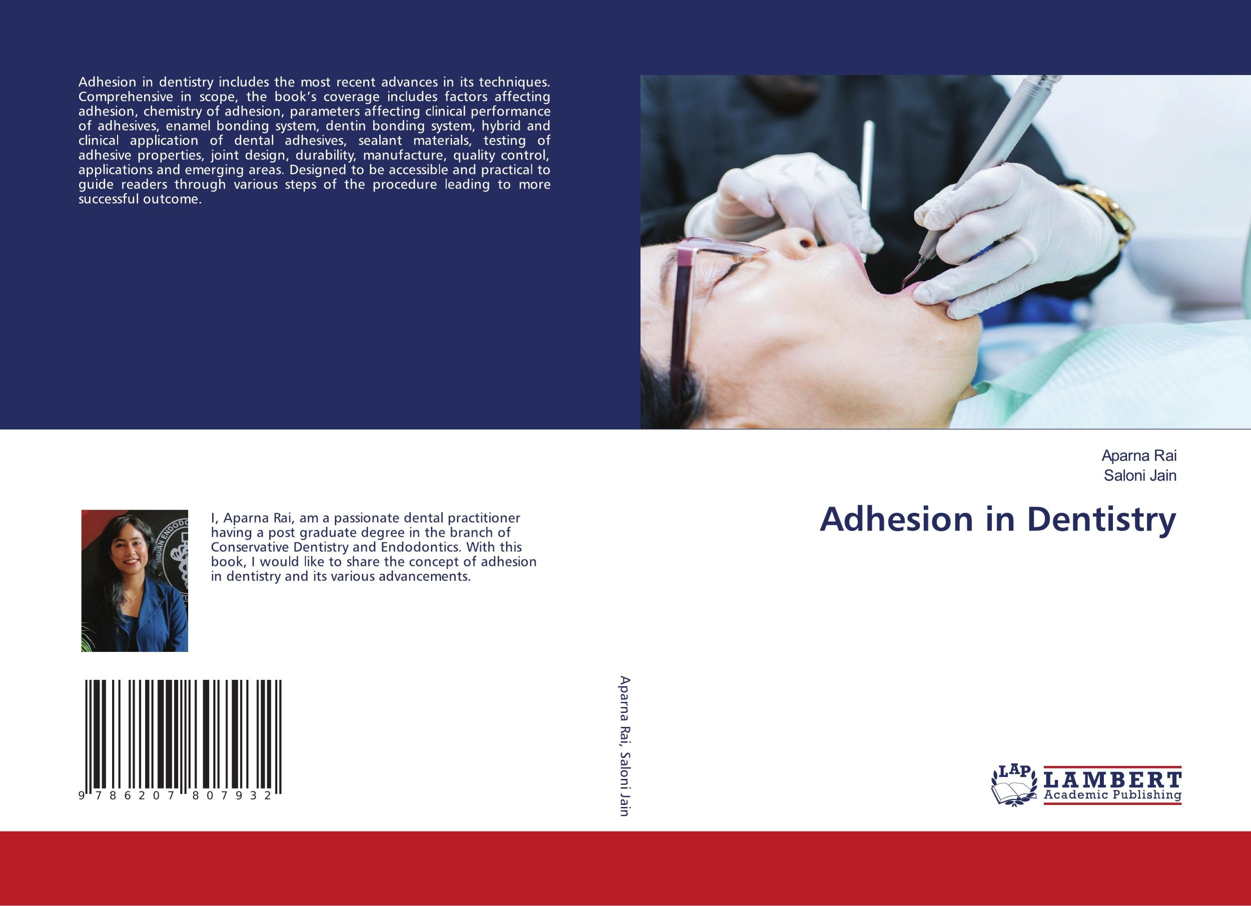 Cover: 9786207807932 | Adhesion in Dentistry | Aparna Rai (u. a.) | Taschenbuch | Paperback