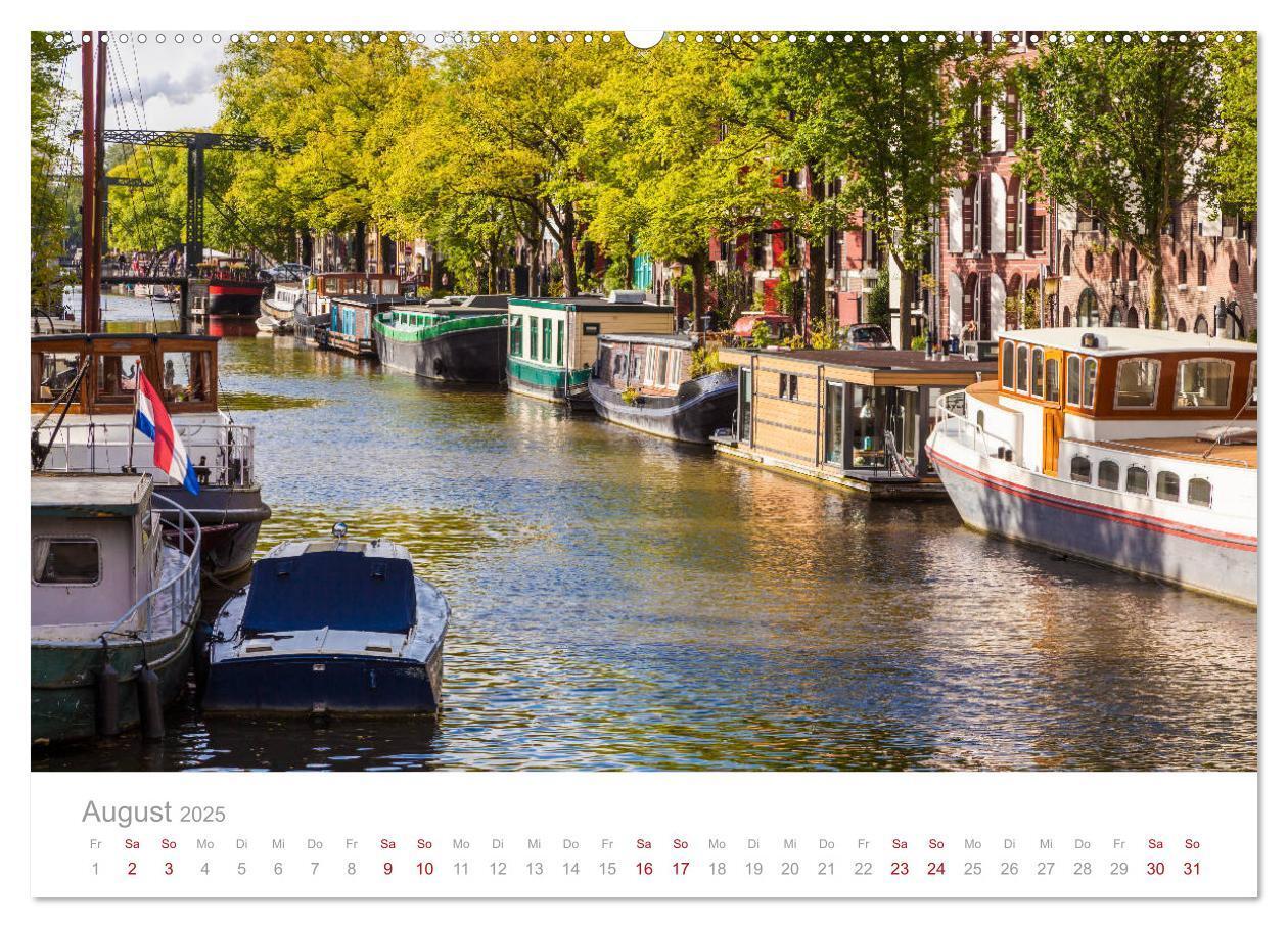 Bild: 9783435374625 | AMSTERDAM Impressionen (Wandkalender 2025 DIN A2 quer), CALVENDO...