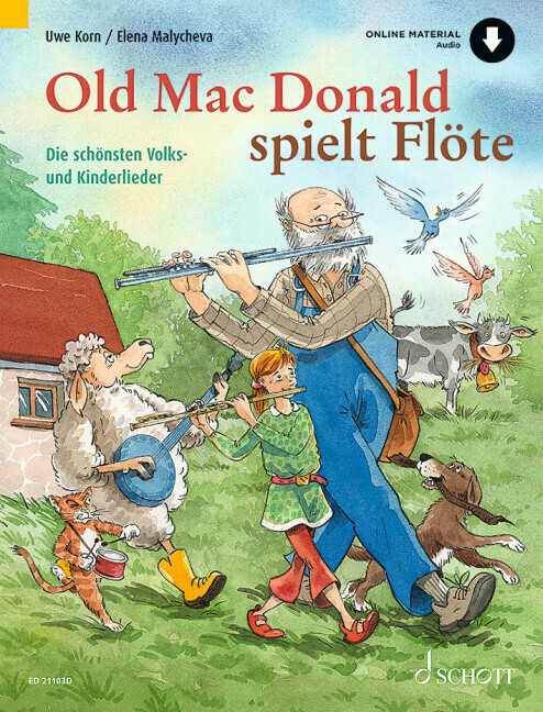 Cover: 9783795730857 | Old Mac Donald spielt Flöte | Broschüre | 64 S. | Deutsch | 2023