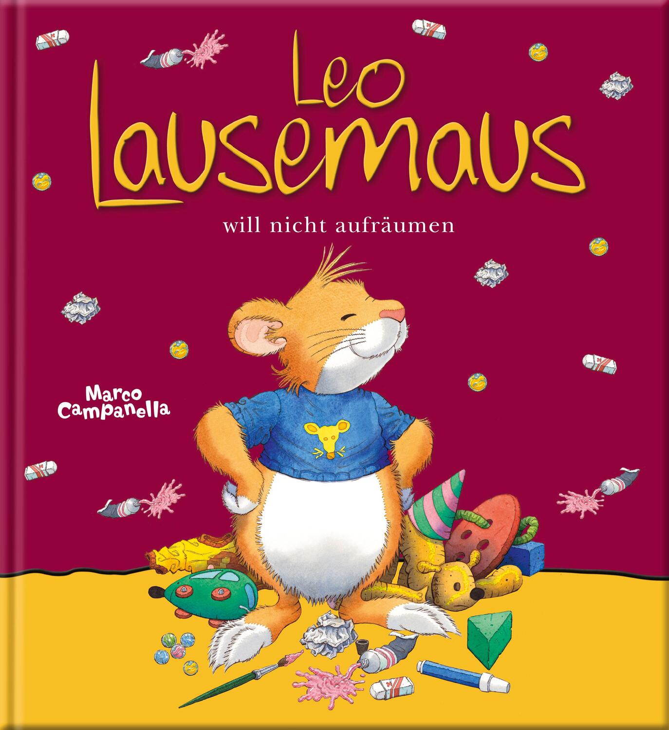 Cover: 9783942453981 | Leo Lausemaus will nicht aufräumen | Buch | Deutsch | 2016