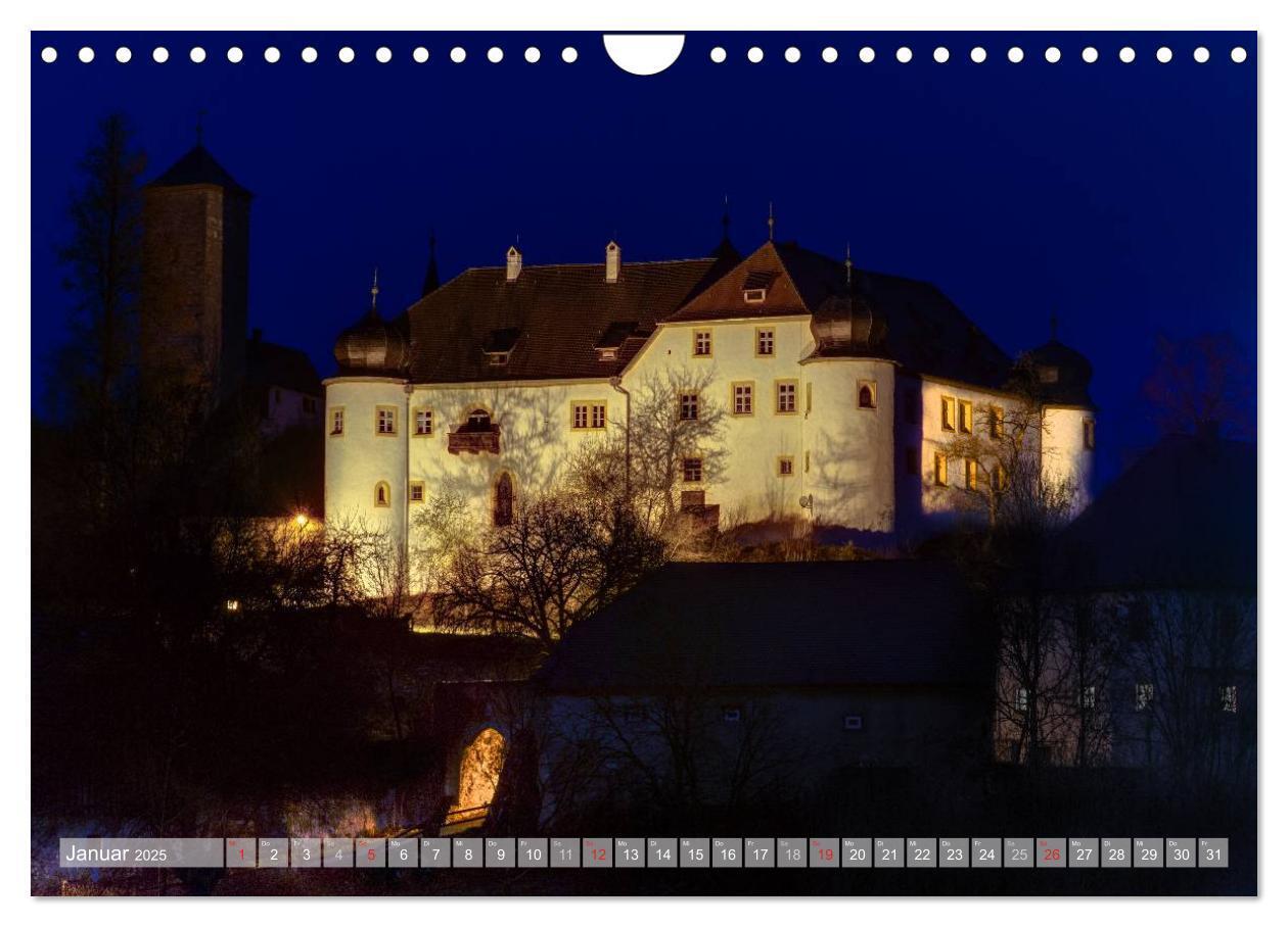 Bild: 9783435639601 | Burgenlandschaft Fränkische Schweiz (Wandkalender 2025 DIN A4...