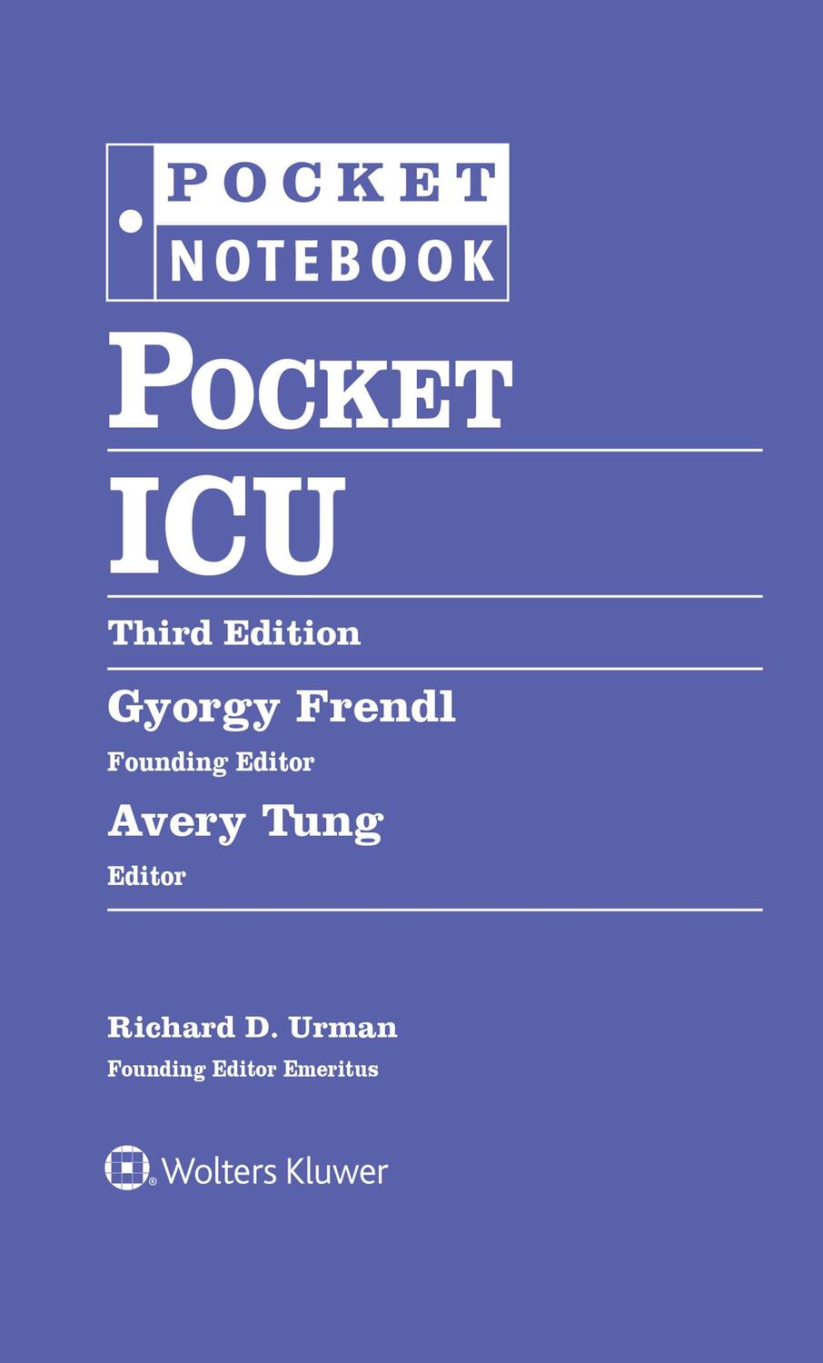 Cover: 9781975192259 | Pocket ICU | Gyorgy Frendl | Stück | Pocket Notebook Series | Englisch