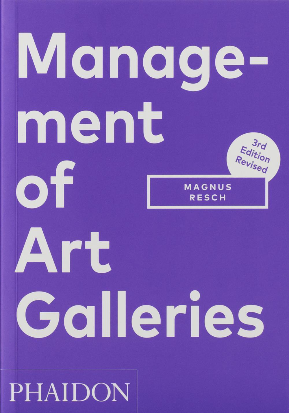 Cover: 9780714877754 | Management of Art Galleries | Magnus Resch | Taschenbuch | 152 S.