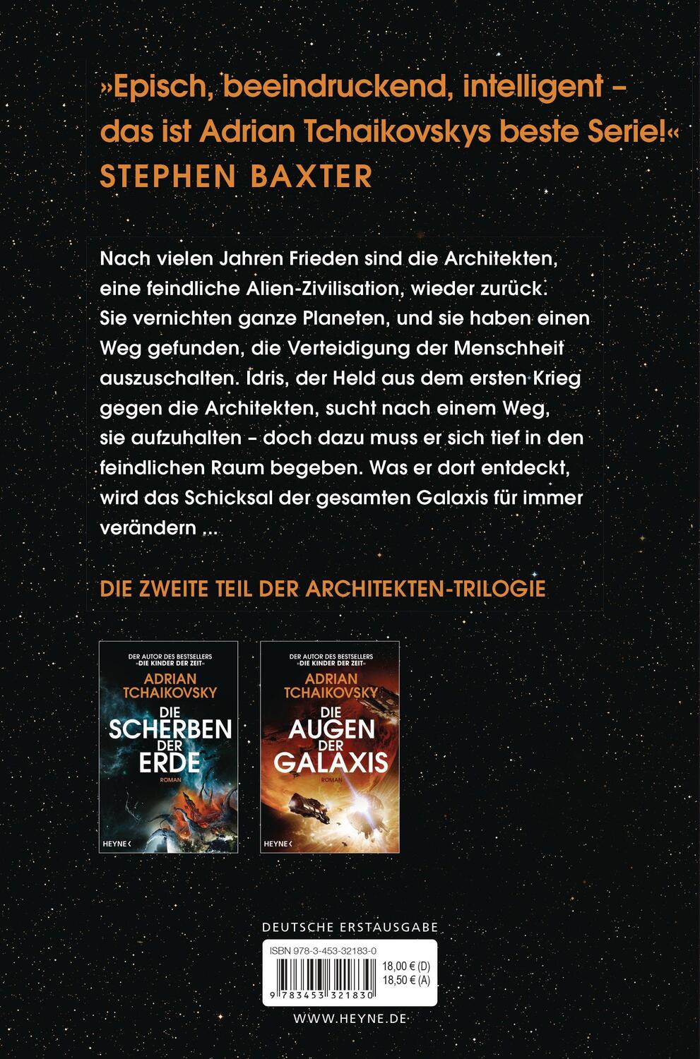 Bild: 9783453321830 | Die Augen der Galaxis | Roman | Adrian Tchaikovsky | Taschenbuch