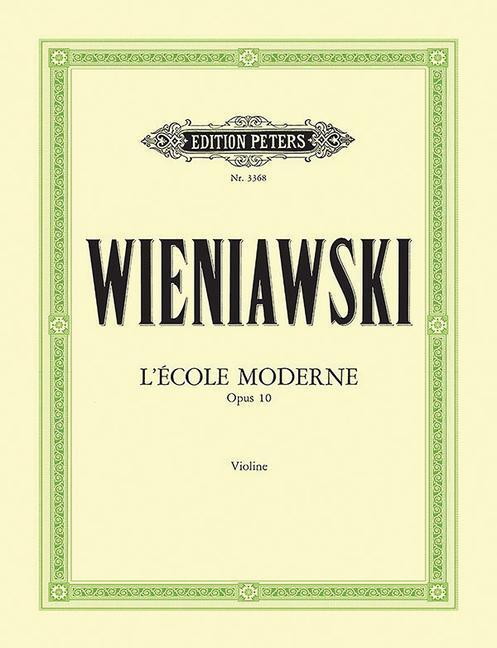 Cover: 9790014015855 | LEcole moderne Op.10 | Henryk Wieniawski | Taschenbuch | Buch | 2022