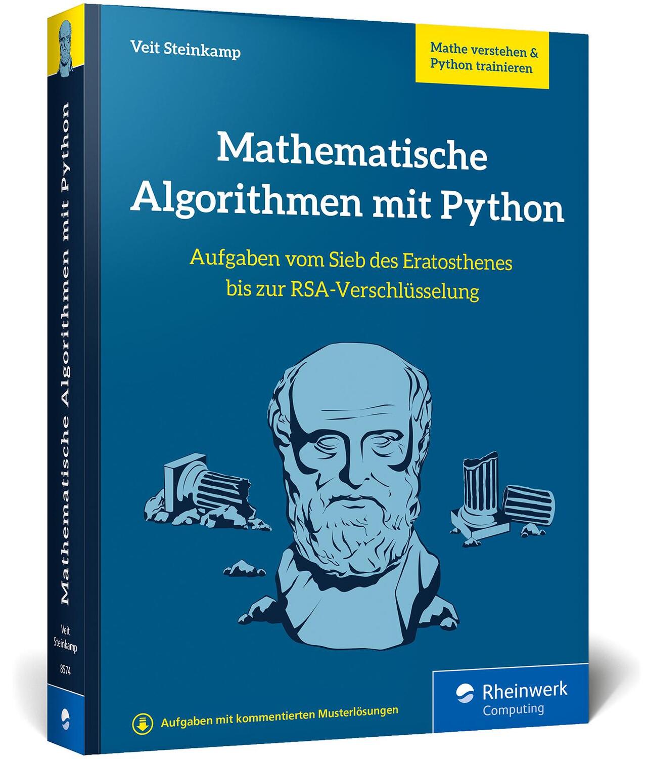 Cover: 9783836285742 | Mathematische Algorithmen mit Python | Veit Steinkamp | Taschenbuch