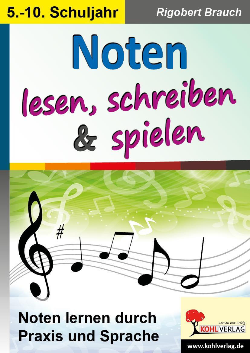 Cover: 9783960404507 | Noten lesen, schreiben &amp; spielen | Rigobert Brauch | Taschenbuch