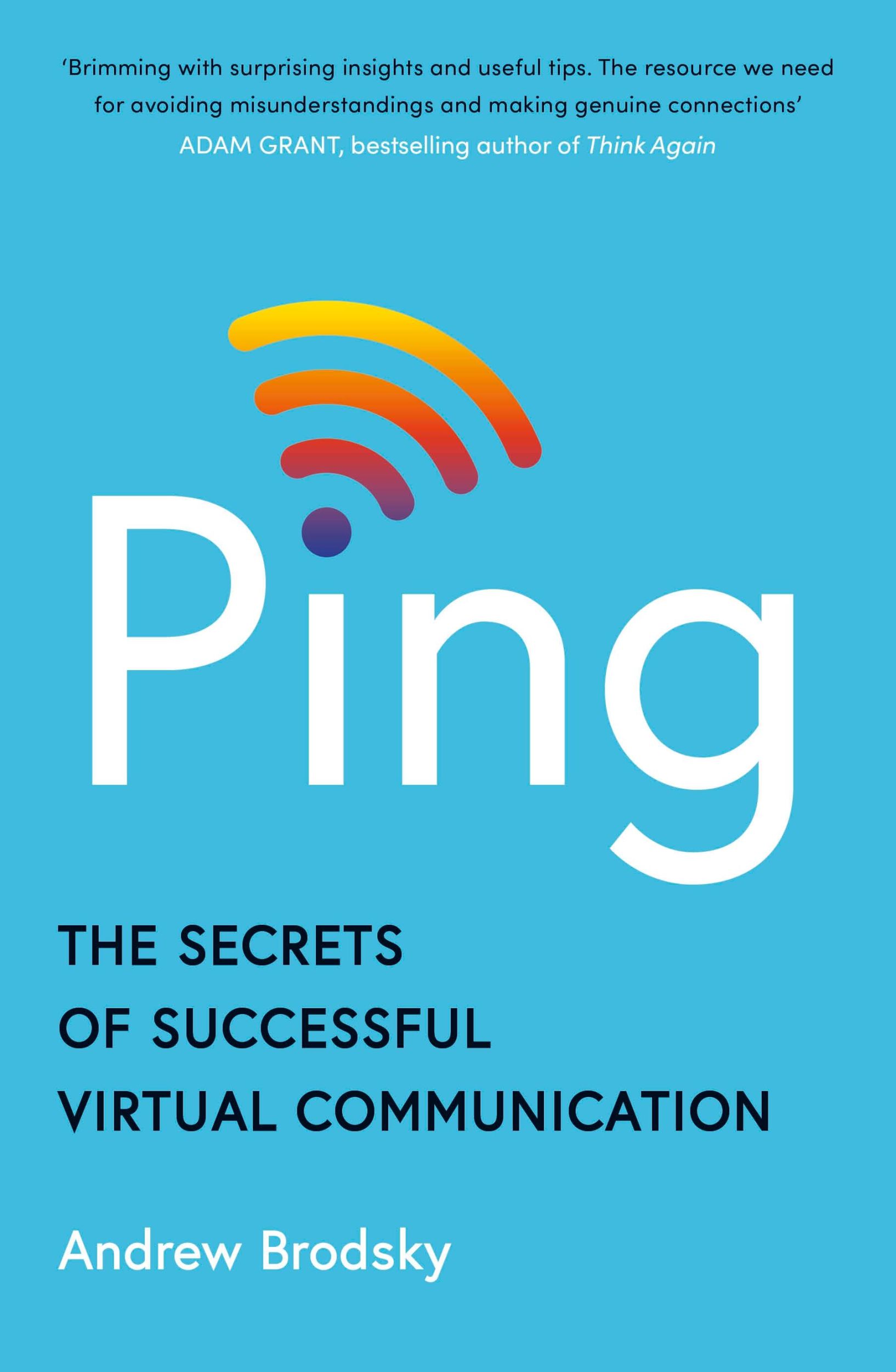 Cover: 9780241746363 | Ping | The Secrets of Successful Virtual Communication | Brodsky