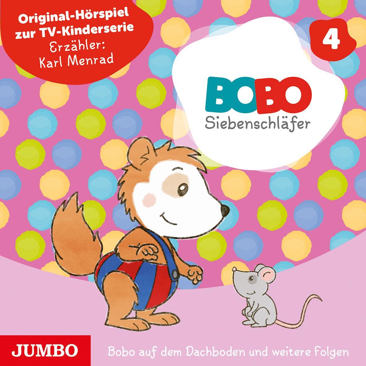 Cover: 9783833735172 | Bobo Siebenschläfer 04 | Bobo auf dem Dachboden und weitere Folgen