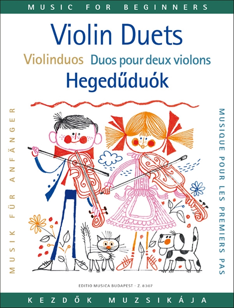 Cover: 9790080083079 | Violinduos für Anfänger Spielpartitur | EMB Music for Beginners