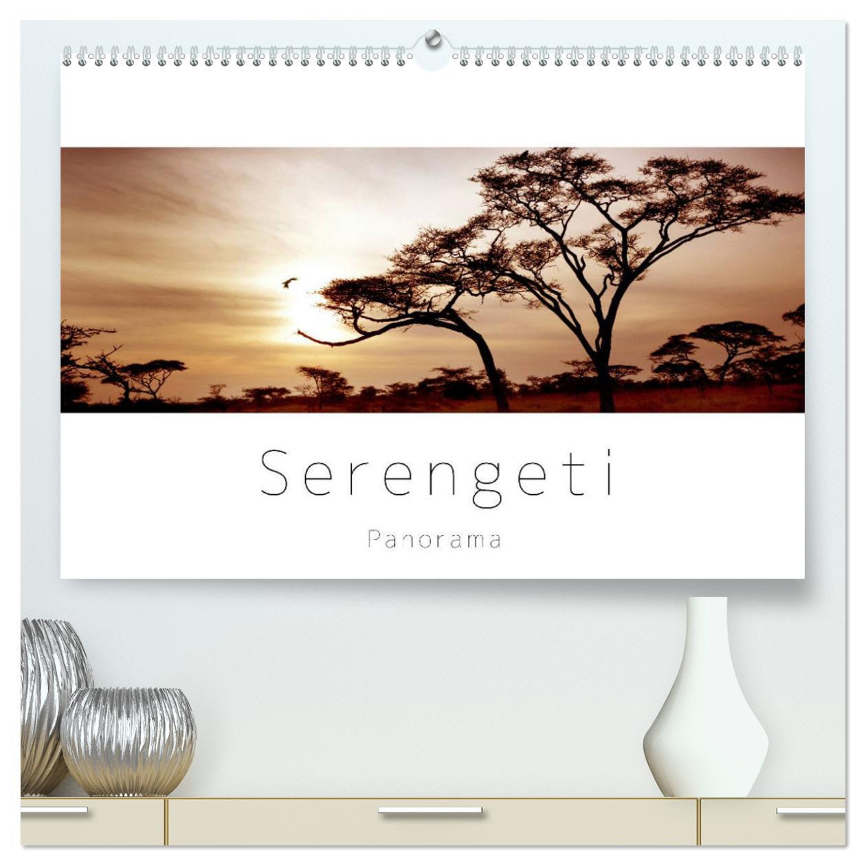Cover: 9783435685547 | Serengeti Panorama (hochwertiger Premium Wandkalender 2025 DIN A2...