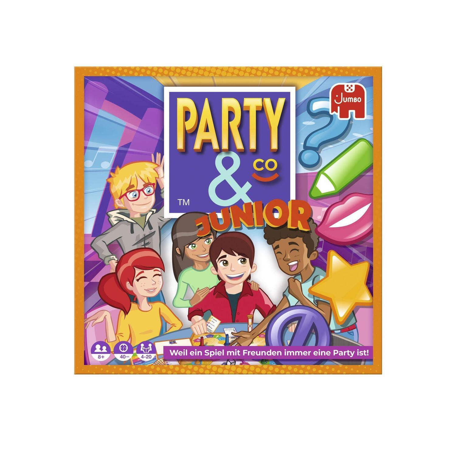 Bild: 8710126198650 | Party & Co. Junior | Spiel | Deutsch | 2022 | Jumbo Spiele GmbH
