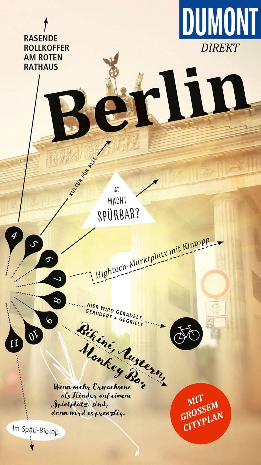 Cover: 9783616000435 | DuMont direkt Reiseführer Berlin | Mit großem Cityplan | Taschenbuch