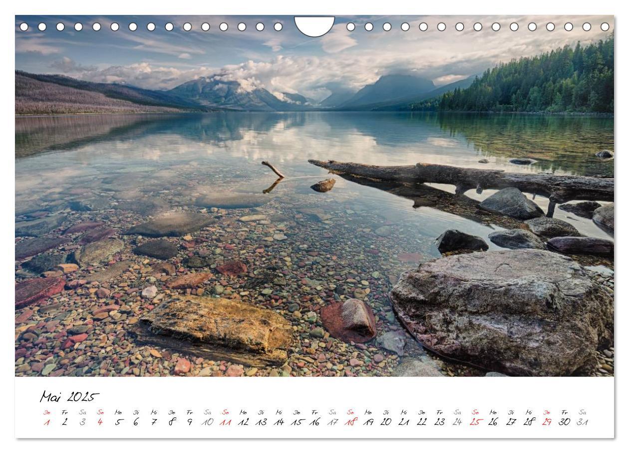 Bild: 9783435666089 | Glacier National Park Montana - USA (Wandkalender 2025 DIN A4...