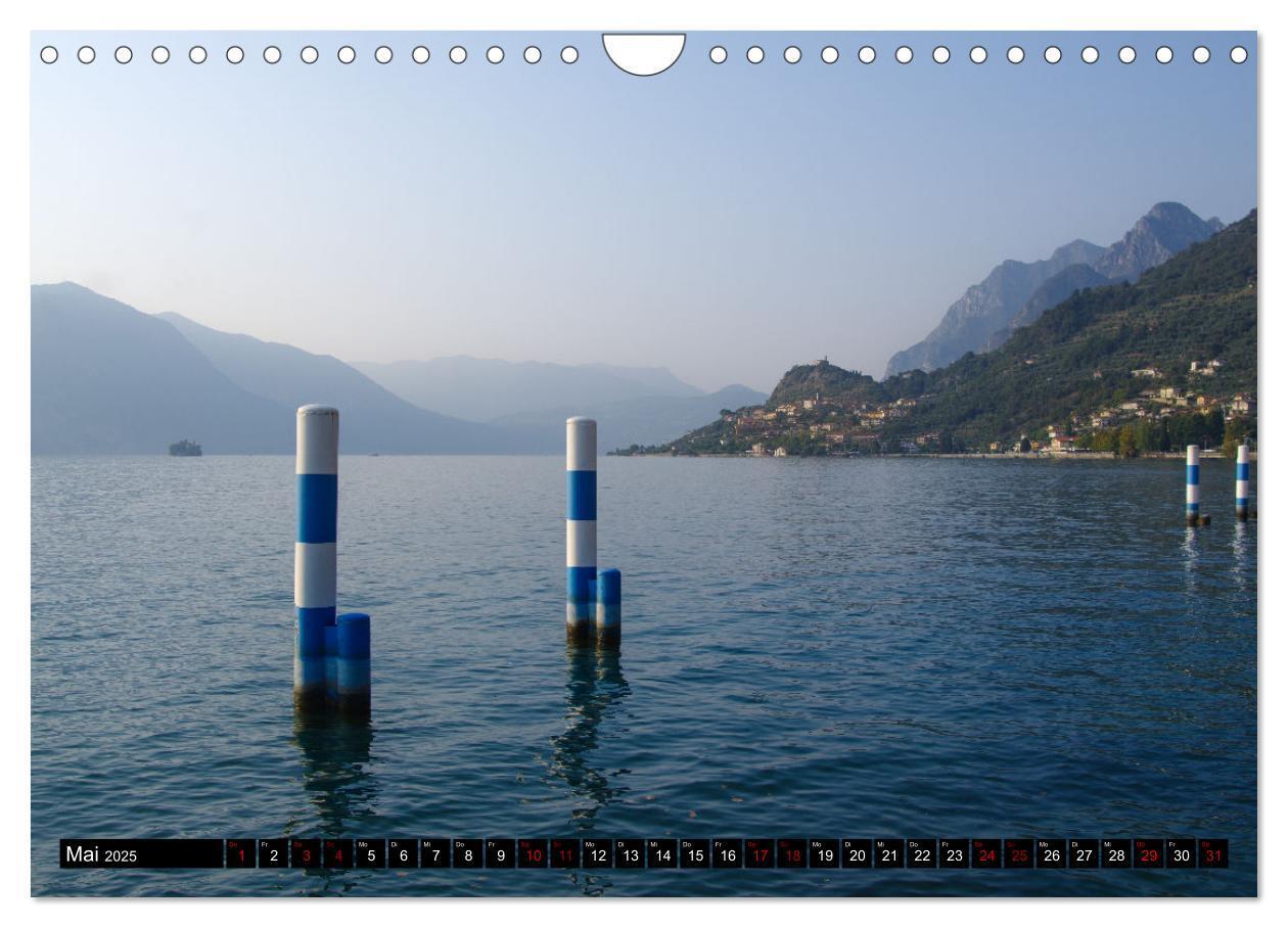 Bild: 9783383839825 | Romantischer Lago d'Iseo (Wandkalender 2025 DIN A4 quer), CALVENDO...