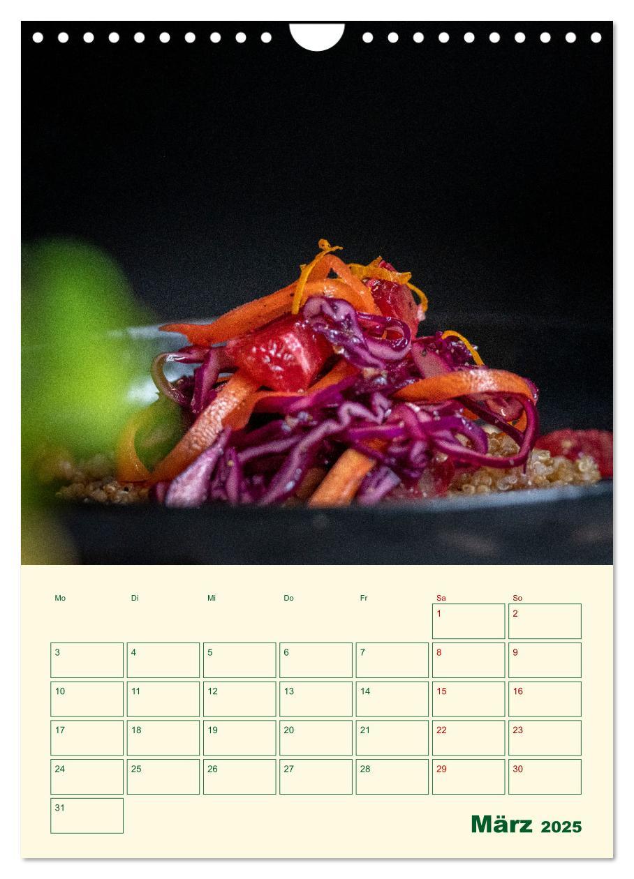 Bild: 9783435853489 | Vegetarische Vier Jahreszeiten (Wandkalender 2025 DIN A4 hoch),...