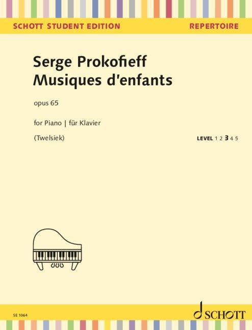 Cover: 9783795732615 | Musiques d'enfants | op. 65. Klavier. | Monika Twelsiek | Broschüre