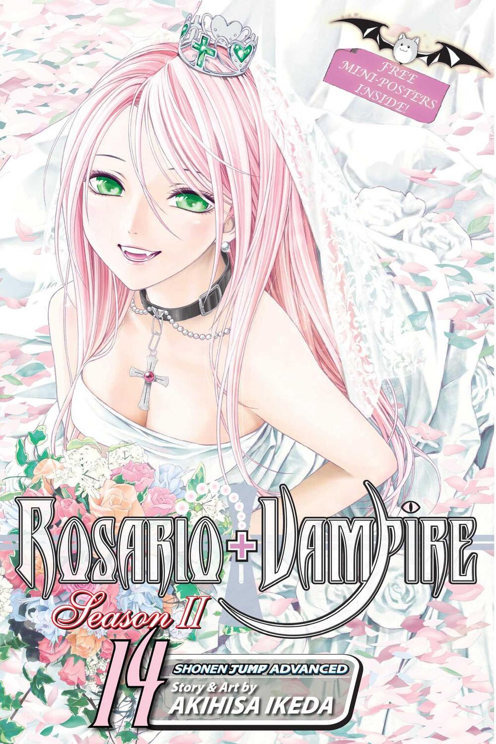 Cover: 9781421579672 | Rosario+vampire: Season II, Vol. 14 | Akihisa Ikeda | Taschenbuch