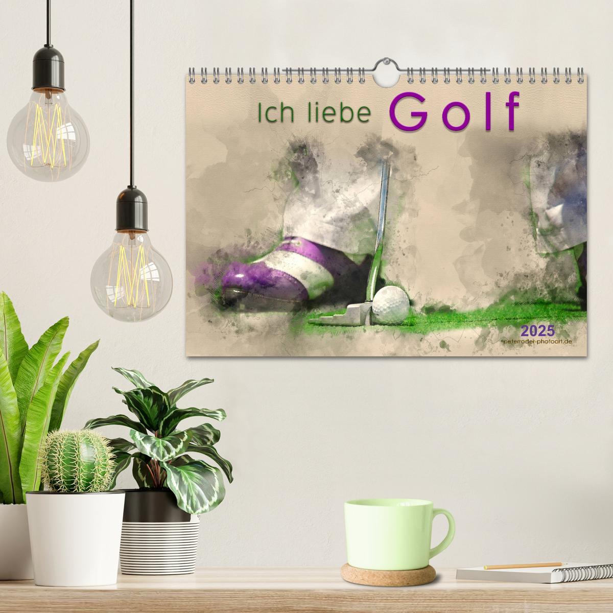 Bild: 9783435420568 | Ich liebe Golf (Wandkalender 2025 DIN A4 quer), CALVENDO...