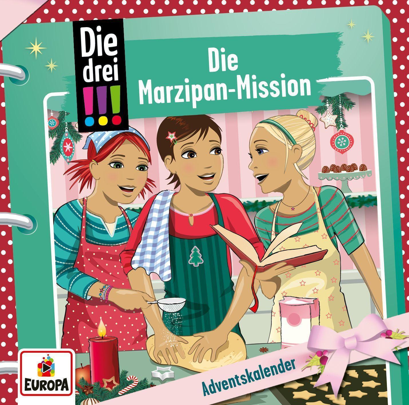 Cover: 9783803261922 | Die drei !!!: Adventskalender. Die Marzipan-Mission | Maja von Vogel