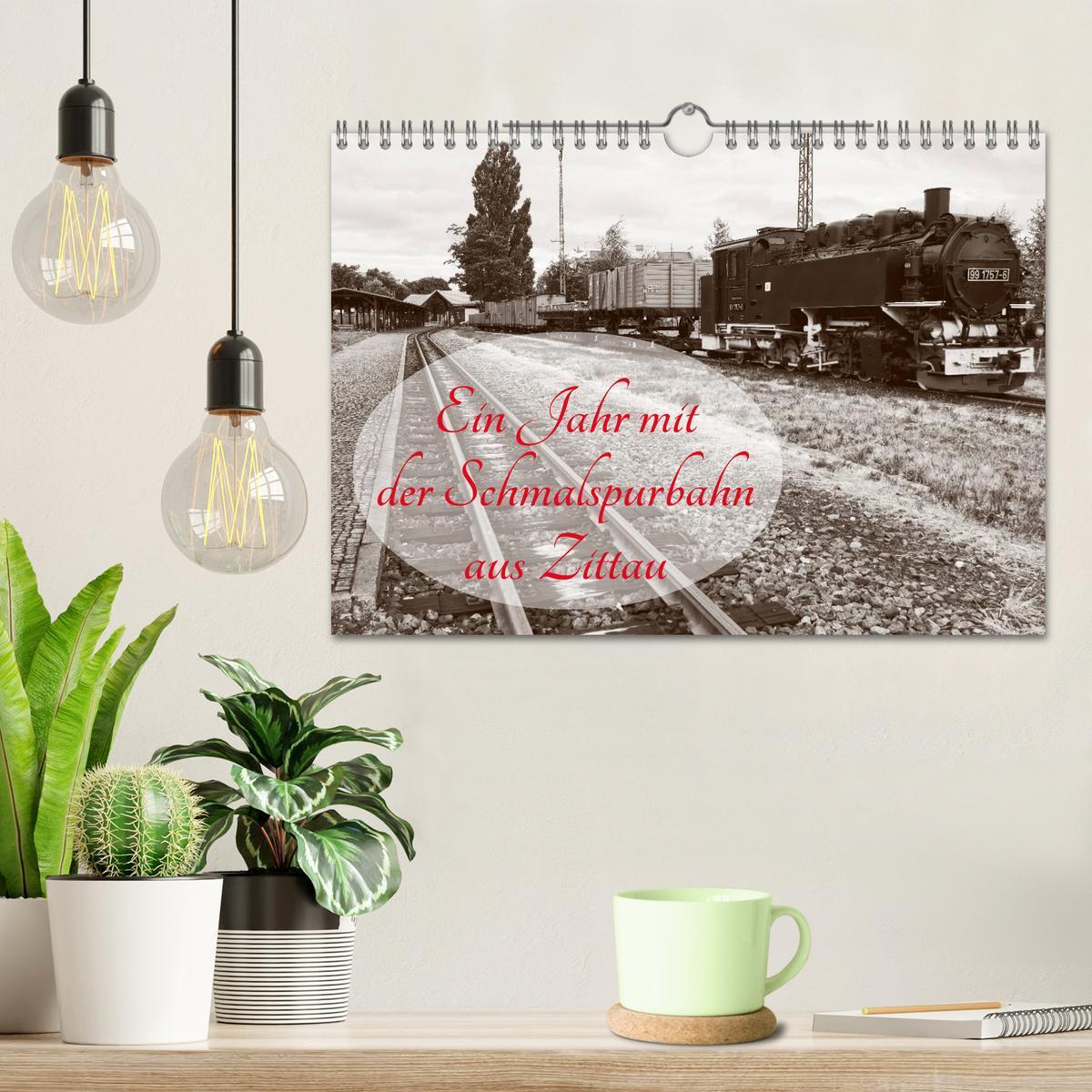 Bild: 9783435573110 | Ein Jahr mit der Schmalspurbahn aus Zittau (Wandkalender 2025 DIN...