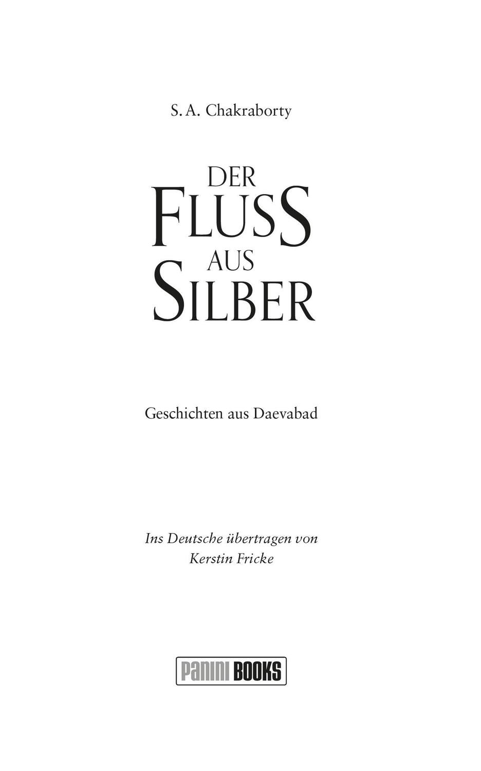 Bild: 9783833243301 | Der Fluss aus Silber | Geschichten aus Daevabad | Shannon Chakraborty