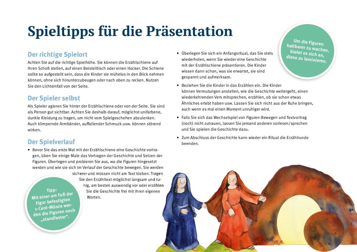 Bild: 4260179515125 | Jesus ist auferstanden. Spielfiguren für die Erzählschiene. | Lefin