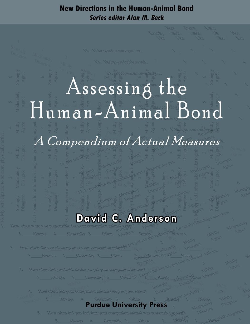 Cover: 9781557534248 | Assessing the Human-Animal Bond | A Compendium of Actual Measures