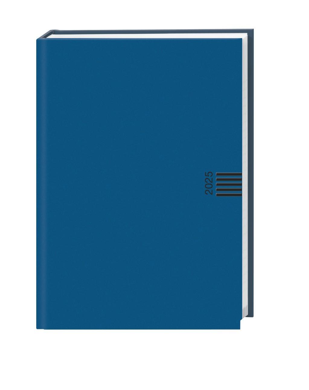 Cover: 9783756407552 | Wochen-Cheftimer A5, blau 2025 | Buch | Bürokalender Heye | 136 S.