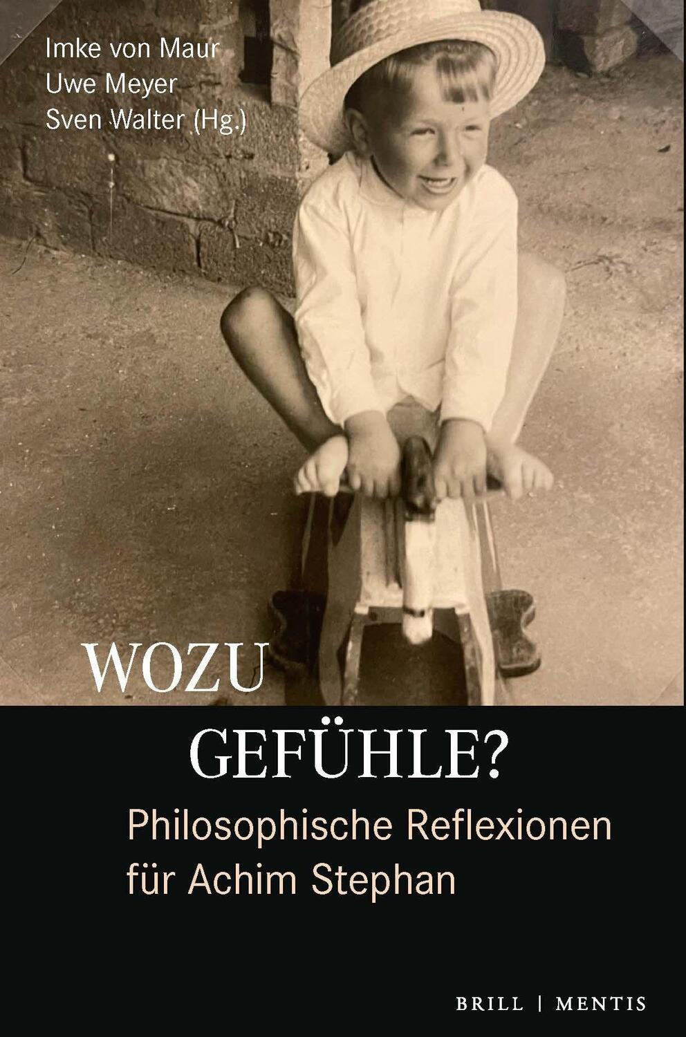Cover: 9783957432926 | Wozu Gefühle? Philosophische Reflexionen für Achim Stephan | Buch