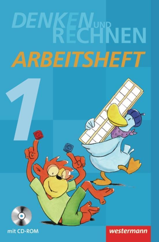 Cover: 9783141233216 | Denken und Rechnen 1. Arbeitsheft mit CD-ROM. Grundschule. Hamburg,...