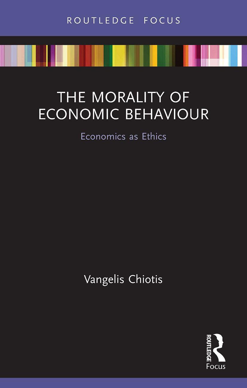 Cover: 9780367507626 | The Morality of Economic Behaviour | Economics as Ethics | Chiotis