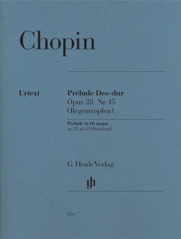 Cover: 9790201808543 | Chopin, Frédéric - Prélude Des-dur op. 28 Nr. 15 (Regentropfen) | Buch