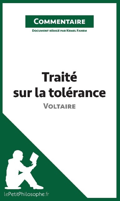 Cover: 9782806256850 | Traité sur la tolérance de Voltaire (Commentaire) | Fahem (u. a.)