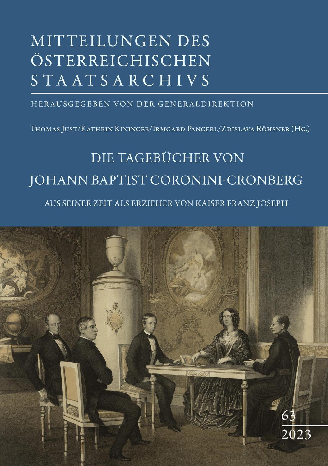 Cover: 9783706563390 | Die Tagebücher von Johann Baptist Coronini-Cronberg aus seiner Zeit...
