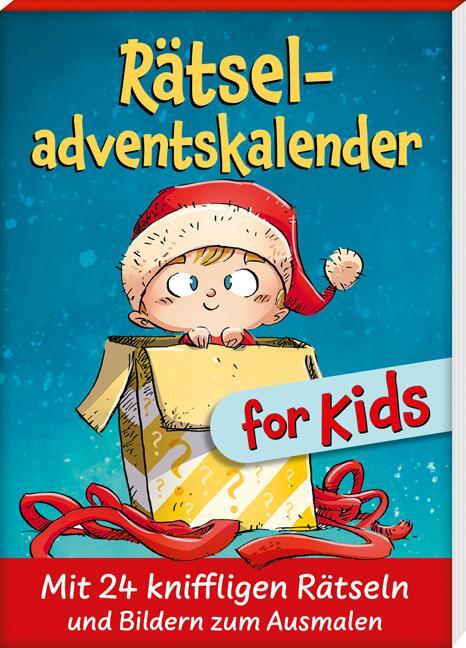 Cover: 9783780618344 | Rätseladventskalender for Kids 3 | Kristin Lückel | Taschenbuch | 2024