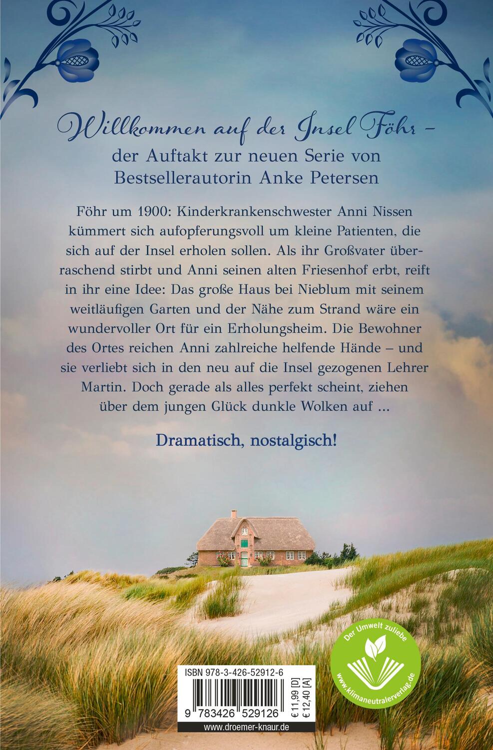 Rückseite: 9783426529126 | Sehnsucht nach dem Dünenhof | Roman SPIEGEL Bestseller-Autorin | Buch