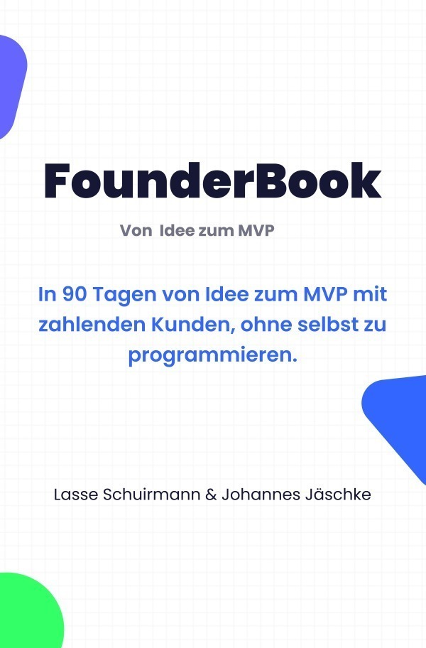 Cover: 9783757512569 | FounderBook: Von Idee zu MVP | Lasse Schuirmann (u. a.) | Taschenbuch