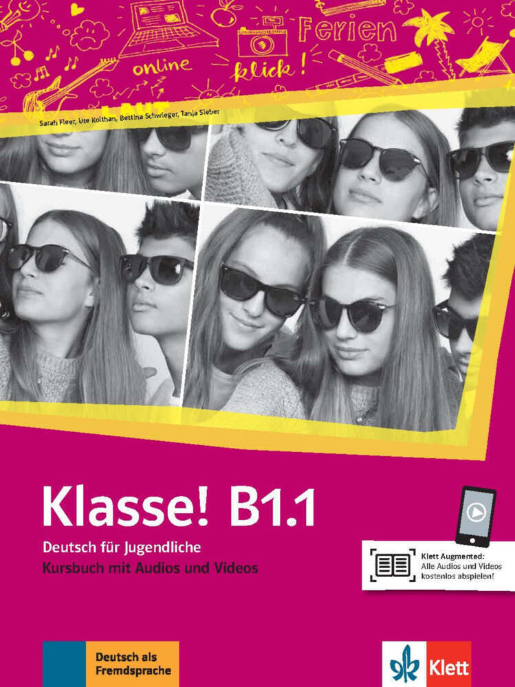 Cover: 9783126072113 | Klasse! B1.1 Kursbuch mit Audios und Videos zum Download | Fleer