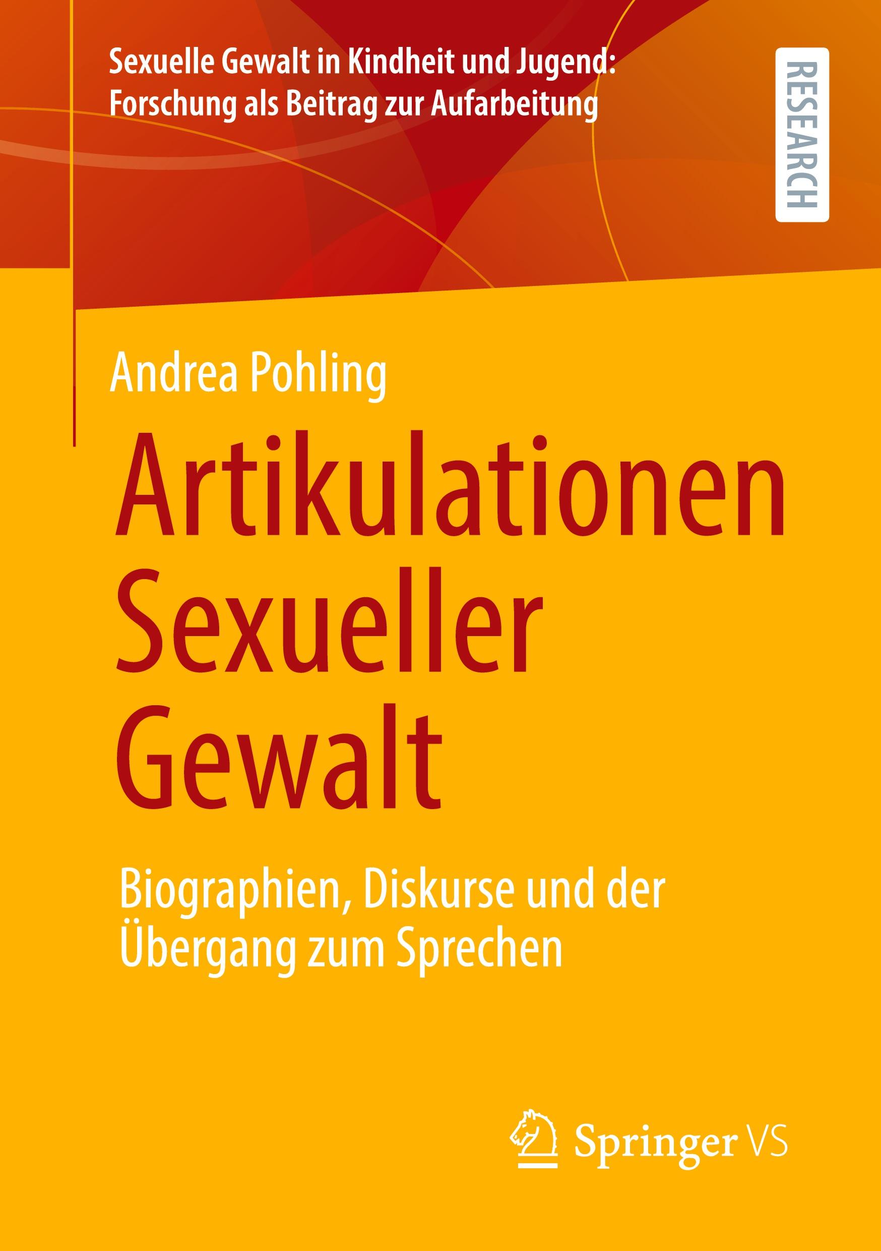 Cover: 9783658333560 | Artikulationen Sexueller Gewalt | Andrea Pohling | Taschenbuch | XIII