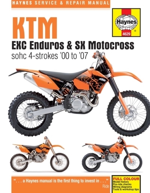 Cover: 9780857339591 | KTM EXC Enduros &amp; SX Motocross sohc 4-strokes (00 - 07) | Publishing