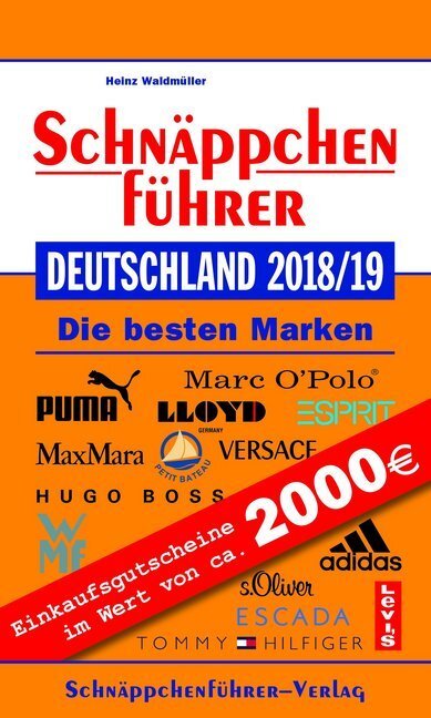 Cover: 9783936161915 | Schnäppchenführer Deutschland 2018/19 | Heinz Waldmüller | Taschenbuch