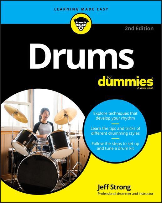 Cover: 9781119695516 | Drums for Dummies | Jeff Strong | Taschenbuch | Englisch | 2020